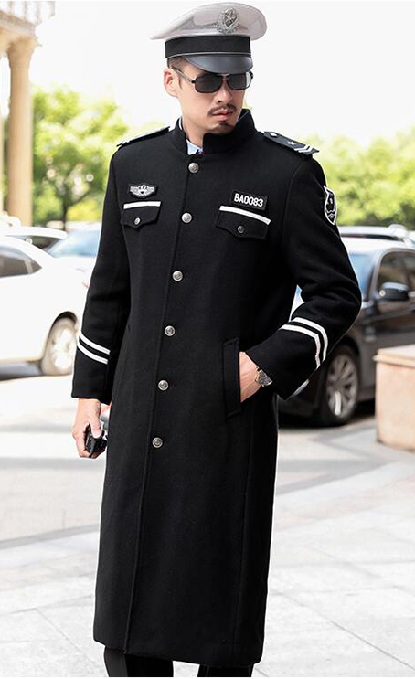 保安冬裝大衣 