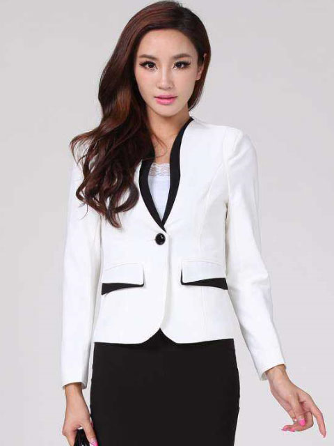 韓版新款女士小西服定制 
